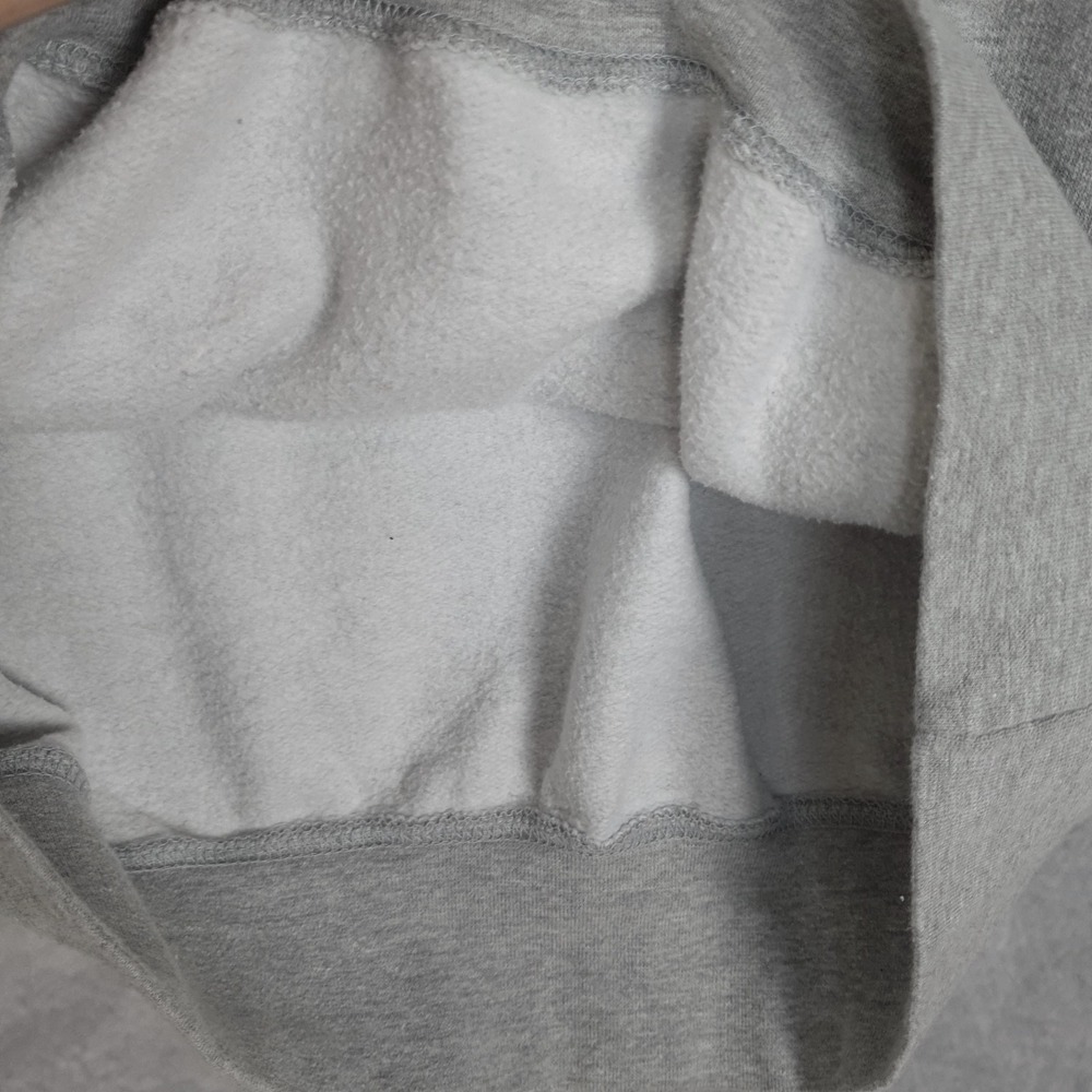 Quiksilver Hoodie Mens Large Gray Pullover Surf Graphic Logo Skate Streetwear - Picture 9 of 16